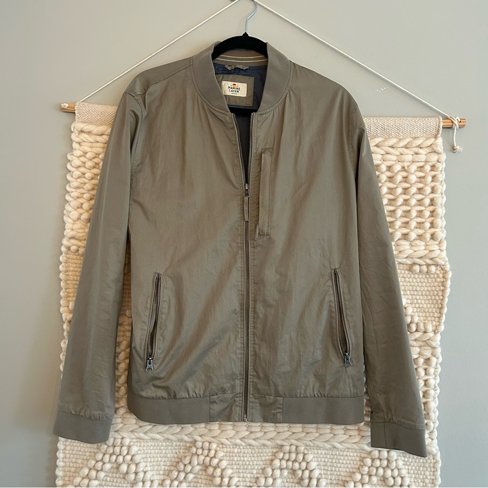 Marine layer bomber jacket